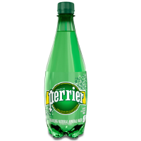 Perrier вода минеральная газированная, пластик, 0.5 л