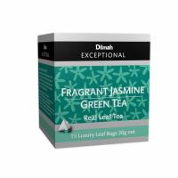 Чай зеленый Dilmah EXCEPTIONAL Fragrant Jasmin Green, пакетики 20x2гр.
