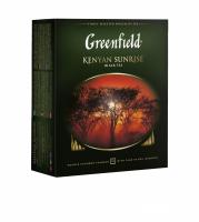 Чай черный Greenfield Kenyan Sunrise, в пакетиках 100 х 2гр.