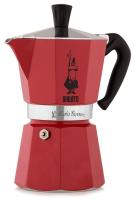 Гейзерная кофеварка Bialetti Moka Express Red Emotion (6 порций)