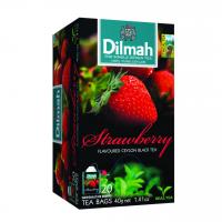 Чай черный Dilmah Strawberry, пакетики 20x1,5гр.
