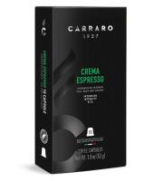 Кофе в капсулах Carraro Crema Espresso (стандарт Nespresso), 10 х 5г