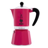 Гейзерная кофеварка Bialetti Rainbow Fuchsia (6 порций)