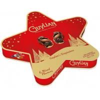 Шоколадные конфеты Guylian Темптейшнс, новогодняя упаковка, 135 гр.