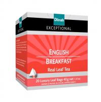 Чай черный Dilmah EXCEPTIONAL English Breakfast, пакетики 20x2гр.