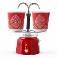 Гейзерная кофеварка Bialetti Mini Express с 2 стаканами (2 порции)