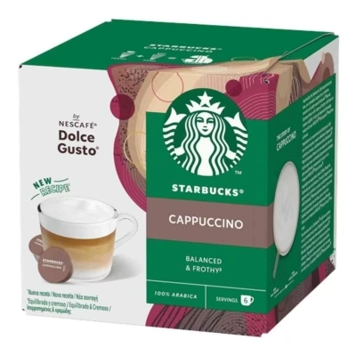 Кофе в капсулах STARBUCKS Cappuccino, 12 шт.