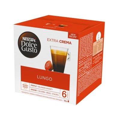 Кофе в капсулах Dolce Gusto Lungo, 16 шт.