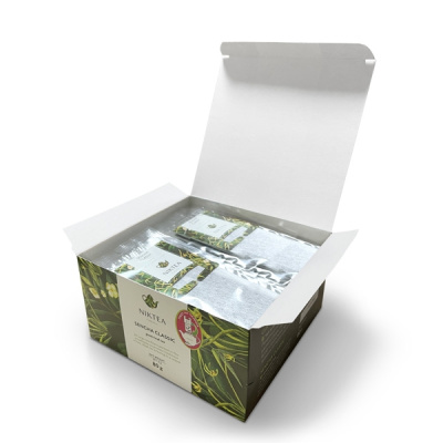 Чай зелёный Niktea Sencha classic (Сенча Классик), саше на чайник 20x4 гр.