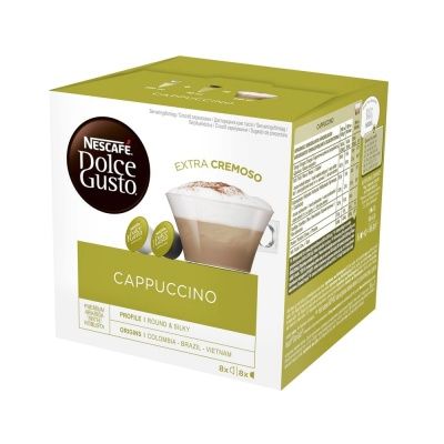 Кофе в капсулах Dolce Gusto Cappuccino, 16 шт.