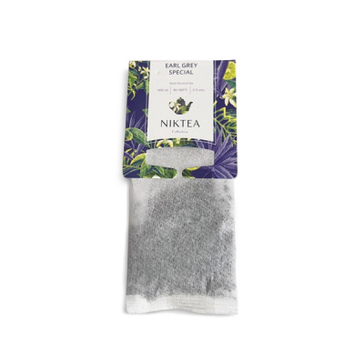 Чай чёрный Niktea Earl Grey Special (Эрл Грей Особый), саше на чайник 20x4 гр.