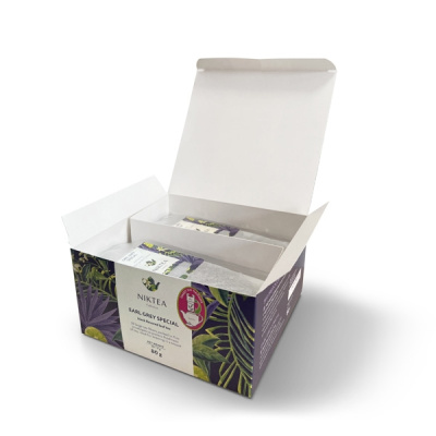 Чай чёрный Niktea Earl Grey Special (Эрл Грей Особый), саше на чайник 20x4 гр.