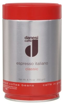 Кофе в зернах Danesi Classic, ж/б, 250 гр.
